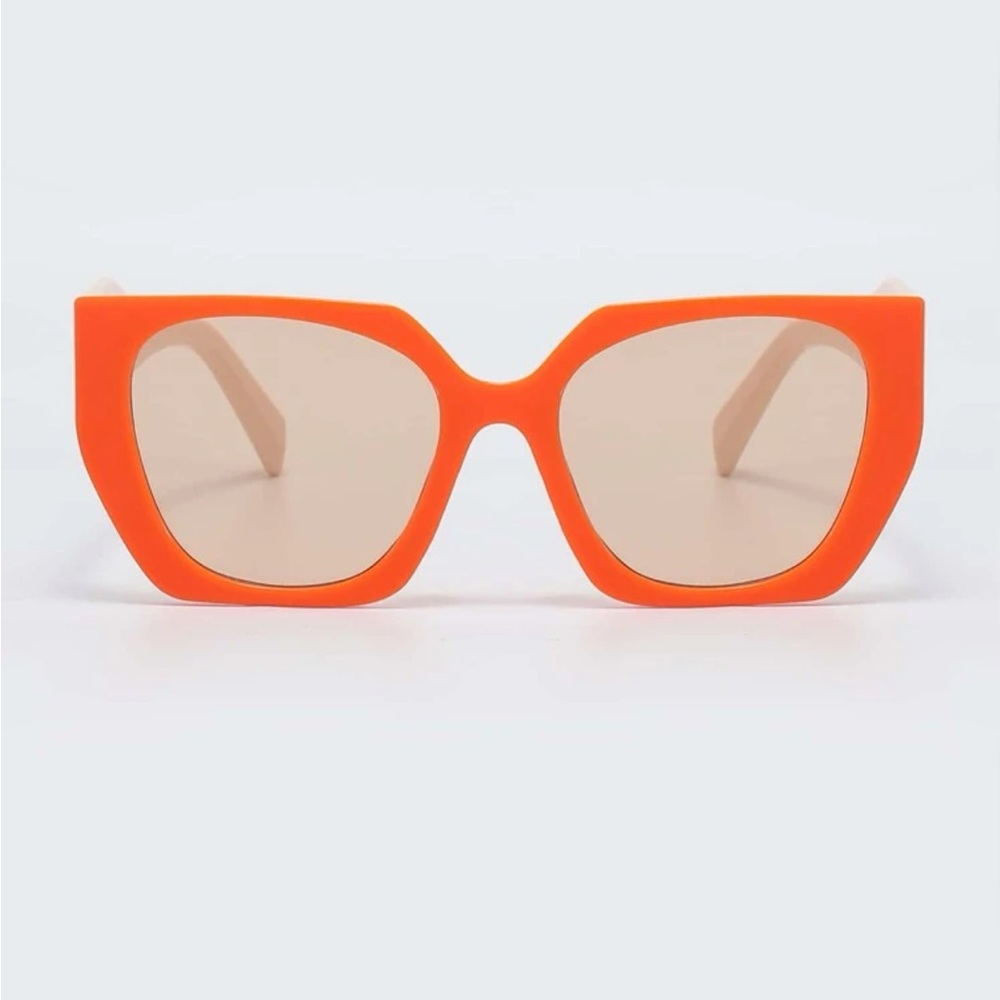 SHEIN Oversize Geometric Sunglasses